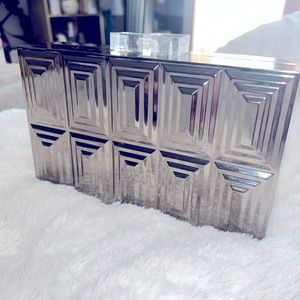 Christian Siriano  Mirror Metal Beauty Clutch